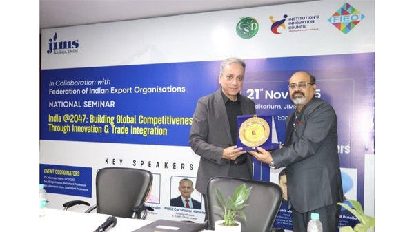 JIMS Kalkaji & FIEO Host National Seminar on India
