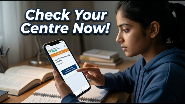CUET UG 2026 Admit Card: Change Centre
