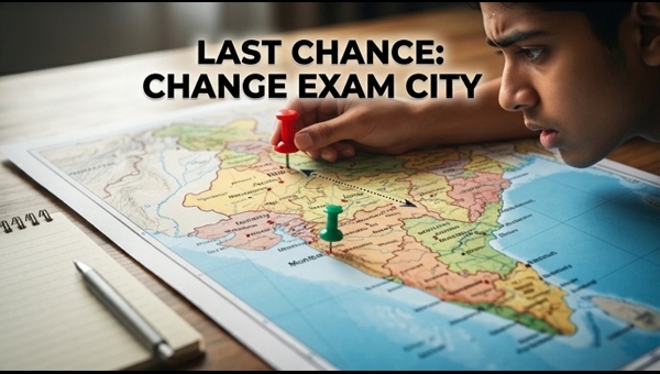 CUET UG 2026 Exam City Change Deadline