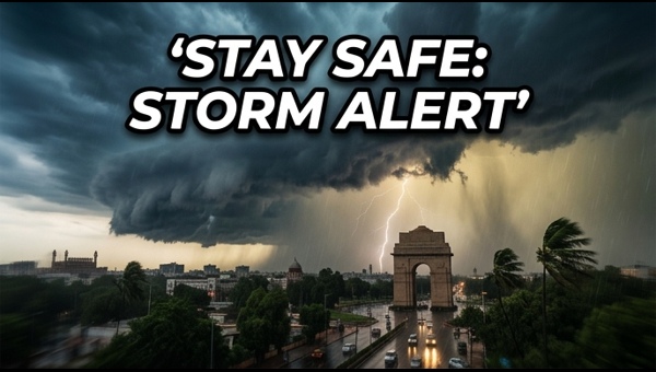 Delhi-NCR Weather Alert: Sudden Storms Incoming