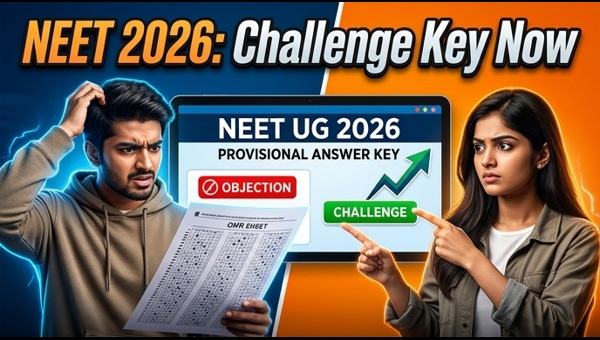 NEET UG 2026 Answer Key: Challenge Process Explained