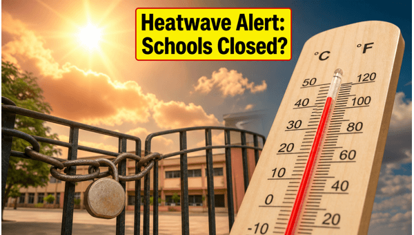 School Holiday Update: Heatwave Red Alert School Holiday Update: Heatwave Red Alert