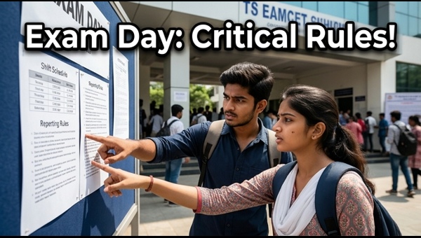 TS EAMCET 2026: Critical Exam Day Rules
