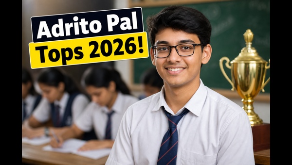 WBCHSE HS Results 2026: Adrito Pal Tops
