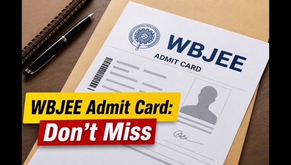 WBJEE 2026 Admit Card: Download And Guidelines
