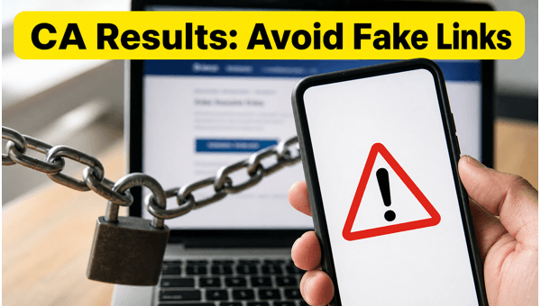 CA Final Results 2026: Avoid Fake Links CA Final Results 2026: Avoid Fake Links