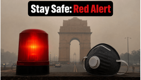 Delhi-NCR Red Alert: Essential Safety Guide Delhi-NCR Red Alert: Essential Safety Guide