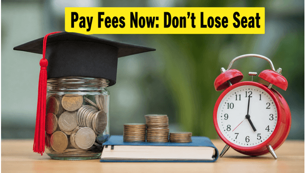 Pay DU PG CSAS Fees Before Deadline Pay DU PG CSAS Fees Before Deadline