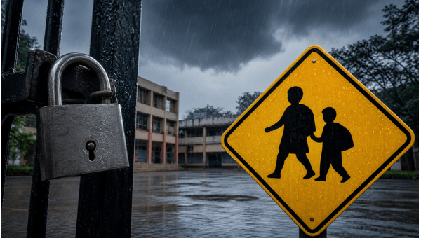 School Holiday Alert: Heavy Rain Updates