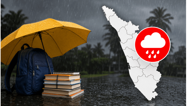 Kerala School Holiday: Heavy Rain Alert Updates Kerala School Holiday: Heavy Rain Alert Updates