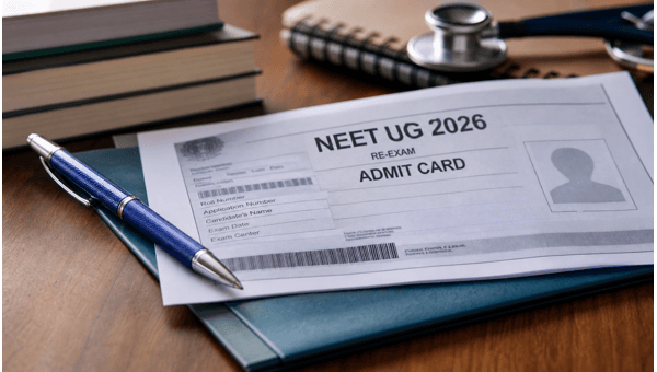 NEET UG 2026 Re-exam Admit Card Details NEET UG 2026 Re-exam Admit Card Details
