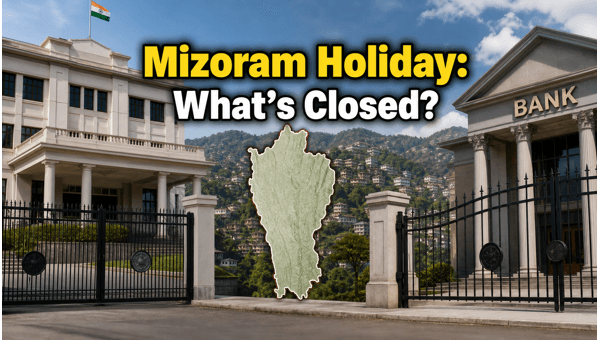 Remna Ni 2026: Mizoram Holiday Closures Update