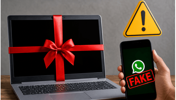Viral WhatsApp Free Laptop Scam Alert Viral WhatsApp Free Laptop Scam Alert