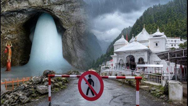 Amarnath And Vaishno Devi Yatra Suspended Amarnath And Vaishno Devi Yatra Suspended