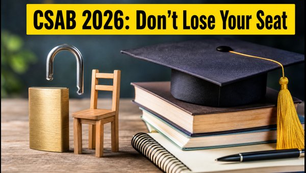 Secure Your Seat In CSAB 2026 Rounds