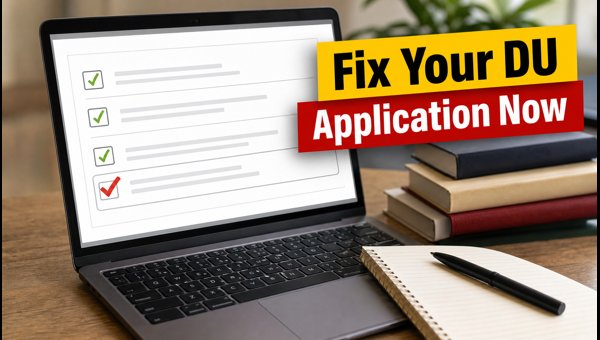 Fix Your DU CSAS 2026 Application Now Fix Your DU CSAS 2026 Application Now