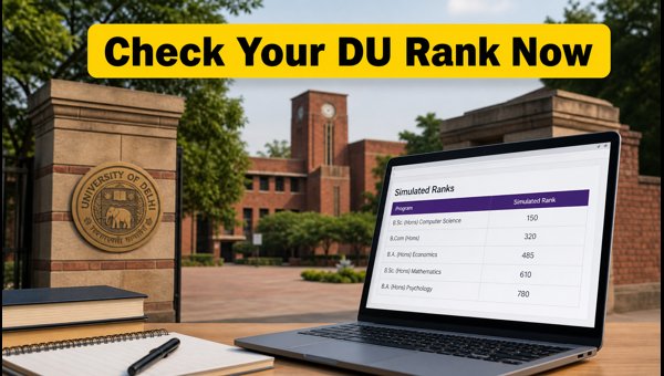 Check Your DU CSAS Simulated Ranks 2026 Check Your DU CSAS Simulated Ranks 2026