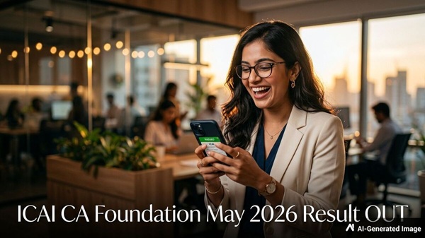 ICAI CA Foundation May 2026 Result OUT ICAI CA Foundation May 2026 Result OUT
