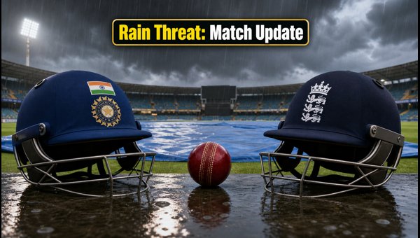 IND Vs ENG 2nd ODI: Rain Threat IND Vs ENG 2nd ODI: Rain Threat