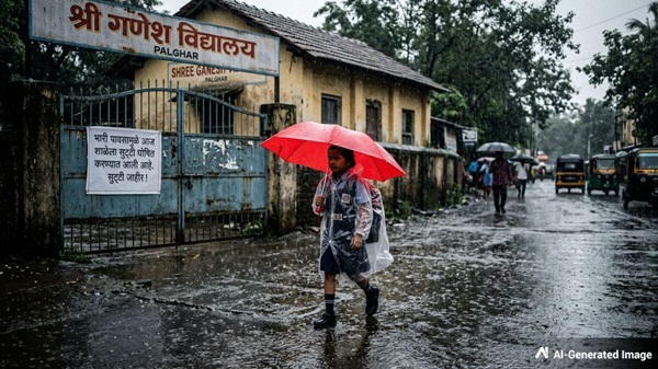 Maharashtra Schools Closed Due to Heavy Rainfall
