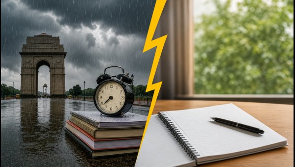 Monsoon Red Alerts: Are Exams Cancelled? Monsoon Red Alerts: Are Exams Cancelled?