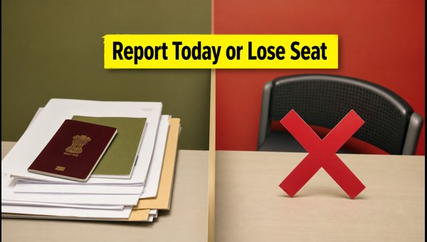 NIFT SPOT Round: Report Today Or Lose Seat