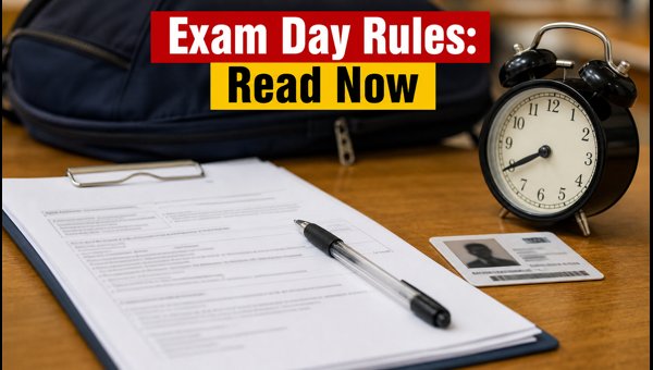 RRB NTPC 2026: Essential Exam Day Rules RRB NTPC 2026: Essential Exam Day Rules