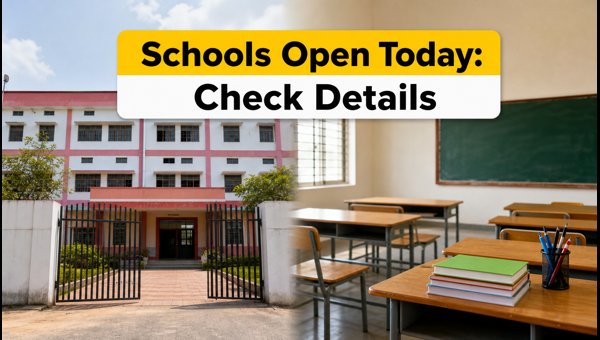Telangana Schools Open Today: Saturday Update Telangana Schools Open Today: Saturday Update
