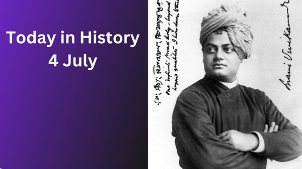 Today in History – July 4: Swami Vivekananda