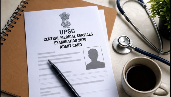 UPSC CMS 2026 Admit Card Released Now