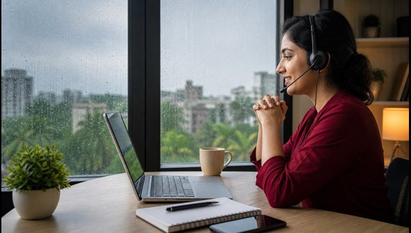How To Ace Virtual Interviews During Monsoon
