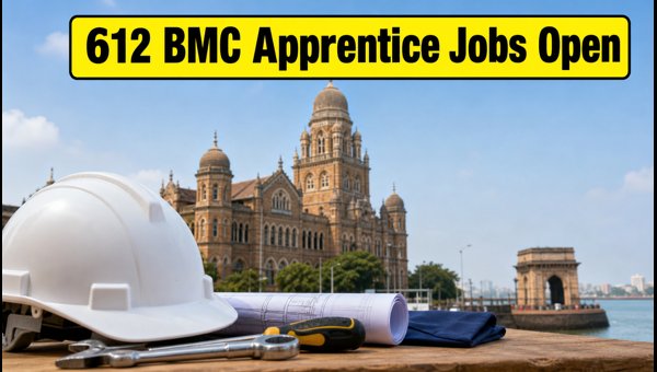 BMC Mumbai Hiring 612 ITI Apprentices Now BMC Mumbai Hiring 612 ITI Apprentices Now