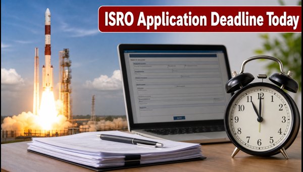 Last Chance: Apply For ISRO Recruitment 2026