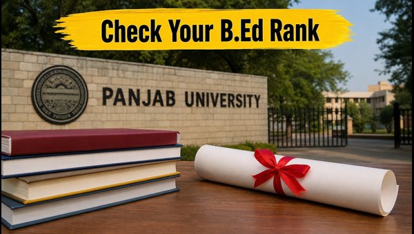 PU B.Ed 2026 Merit List Released Today