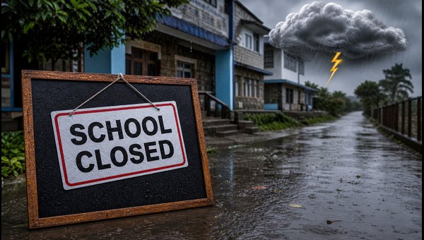 Udham Singh Nagar Schools Closed Today: Rain Alert Udham Singh Nagar Schools Closed Today: Rain Alert