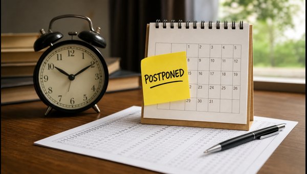 University Exams Postponed: Check New Dates