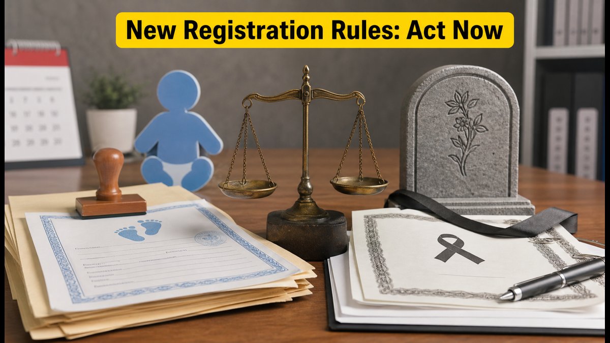 New Birth And Death Registration Rules 2026