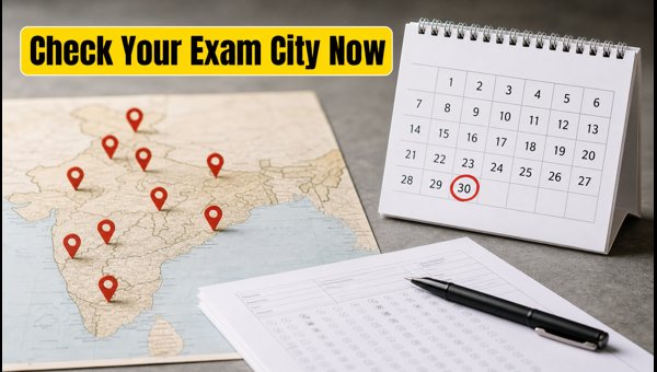 SSC CGL 2026: Check City Slip Now SSC CGL 2026: Check City Slip Now