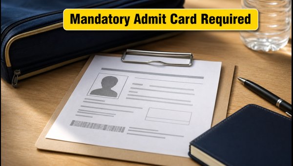 SSC JHT Re-exam: Mandatory Admit Card Rules