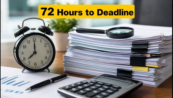 Tax Audit Report 2026: 72-Hour Checklist Tax Audit Report 2026: 72-Hour Checklist