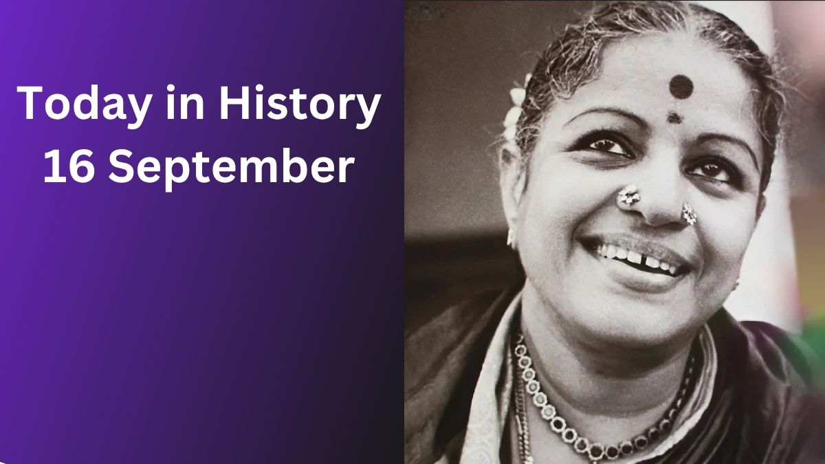 Today in History, September 16: Historical Events