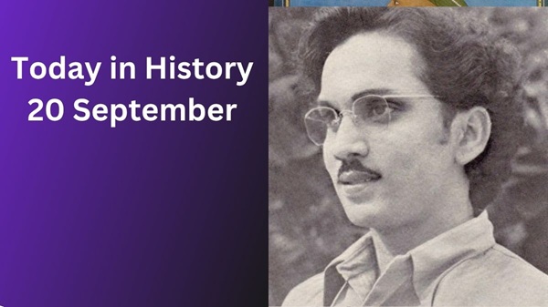 Today in History, September 20: Historical Events Today in History, September 20: Historical Events