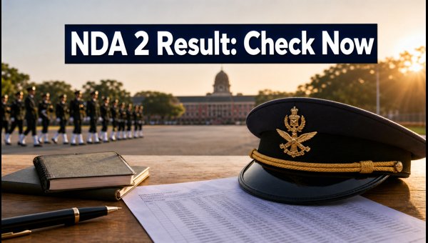 UPSC NDA 2 Result 2026: Check Status UPSC NDA 2 Result 2026: Check Status