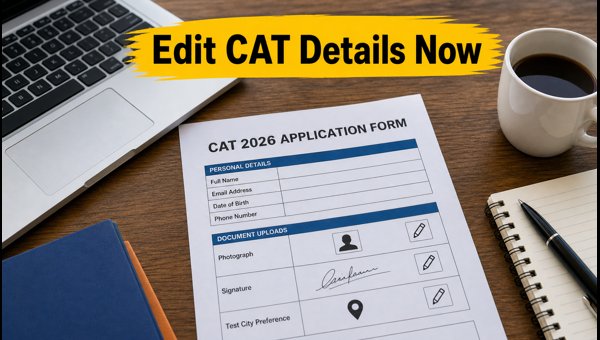 Edit Your CAT 2026 Application Details Now