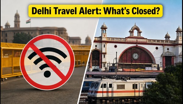 Delhi Internet Shutdown And Train Cancellations Today Delhi Internet Shutdown And Train Cancellations Today