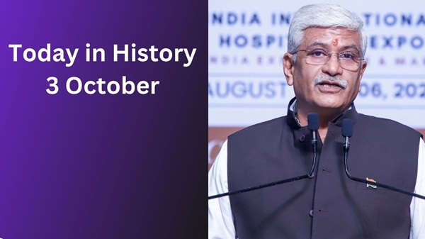 Today in History, October 3: Historical Events Today in History, October 3: Historical Events
