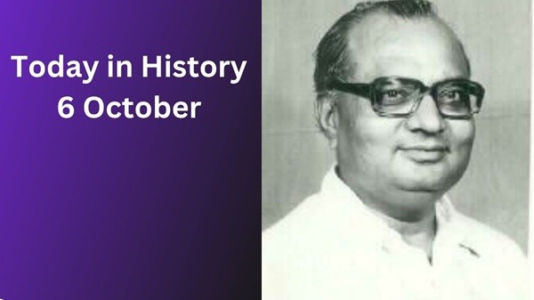 Today in History, October 6: Historical Events