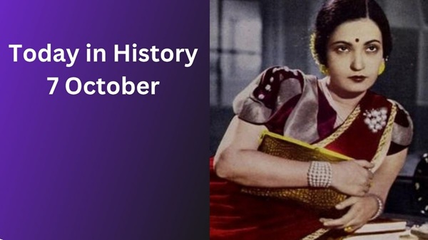 Today in History, October 7: Historical Events Today in History, October 7: Historical Events