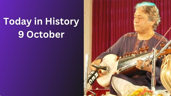 Today in History, October 9: Historical Events Today in History, October 9: Historical Events