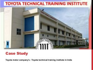 ಎಸ್ ಎಸ್ ಎಲ್ ಸಿ ಆದವರಿಗೆ ಟೊಯೋಟಾ ತಾಂತ್ರಿಕ ತರಬೇತಿ